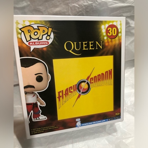 Funko Pop! Albums: Queen- Freddie Mercury Flash Gordon new - Picture 5 of 9